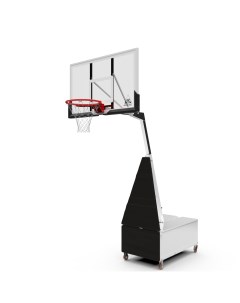 Баскетбольная мобильная стойка STAND50SG 127X80CM поликарбонат 3кор Dfc