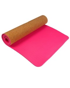 Коврик для йоги 183 х 61 х 0 6 см цвет розовый Nobrand