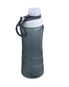 Бутылка для воды 500 мл 20 2 х 7 5 х 6 7 см серый Nobrand