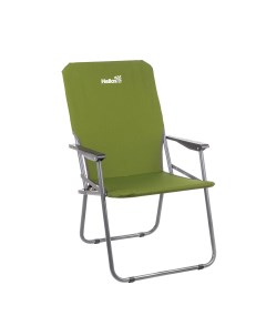 Кресло складное сталь d19 Зеленый ромб Helios