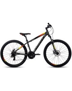 Горный велосипед Ideal 26 год 2023 цвет Серебристый Оранжевый ростовка 16 Aspect