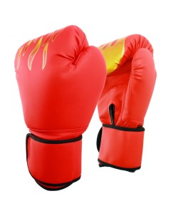 Перчатки боксерские подростковые цвет красный Nobrand