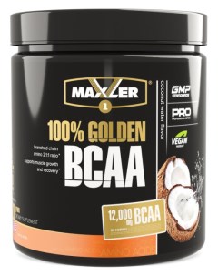 100 Golden BCAA 210 г coconut water Maxler