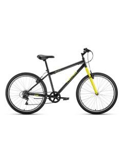 Велосипед MTB HT 1 0 2021 19 черный желтый Altair