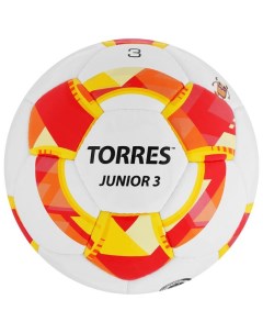 Мяч футбольный Junior 3 PU ручная сшивка 32 панели размер 3 Torres