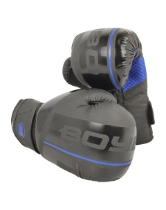 Перчатки боксёрские B Series BBG400 флекс цвет чёрный синий 10 OZ Boybo