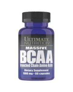4567 BCAA 60 капсул без вкуса Ultimate nutrition