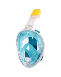 Маска для плавания Swimming mask маски плавательные голубой L XL Nobrand