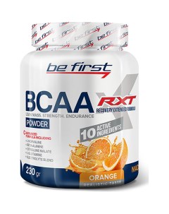 Recovery Extended Formula Powder BCAA 230 г апельсин Be first