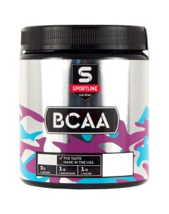 Аминокислоты BCAA банан 450 г Sportline