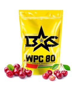 Протеин WPC 80 Whey Protein 750 г cherry Binasport