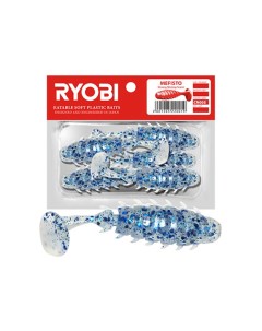 Мягкая силиконовая приманка риппер MEFISTO 48mm CN005 blue boy 5 шт Ryobi