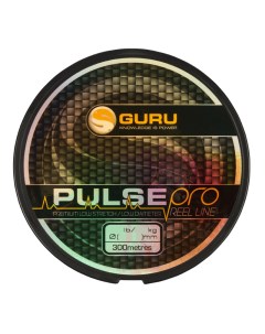 Леска монофильная Pulse Pro 0 27 мм 300 м 4 63 кг зеленый Guru