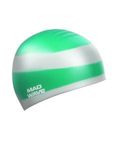 Шапочка для плавания Multi green Mad wave