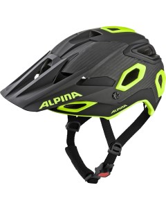 Велосипедный шлем Rootage black neon yellow S Alpina
