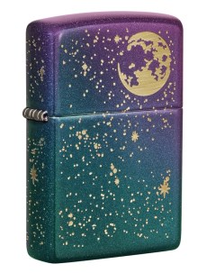 Зажигалка Starry Sky с покрытием Iridescent матовая 38x13x57 мм Zippo