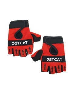 Перчатки Pro Короткие Пальцы красно черные S Jetcat
