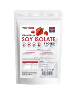 Соевый протеин Protein Soy Isolate Strawberry 1000g Топ 100