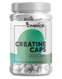 Креатин My Choice Nutrition Creatine Caps 200 капсул Mychoice nutrition