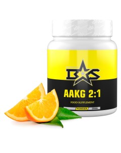 Аргинин альфа кетоглутарат ААКГ AAKG 2 1 200 г вкус апельсина Binasport