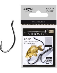 Рыболовные крючки Nihonto Carp 2 9 шт Mikado