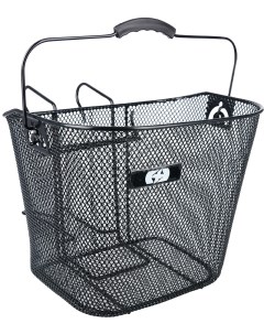 Велосипедная корзина Mesh Basket With Hanger черный Oxford