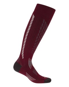 Гольфы Ski Cashmere burgundy anthracite 37 39 EU Accapi