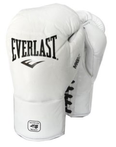 Боксерские перчатки MX Pro Fight белые 10 унций Everlast