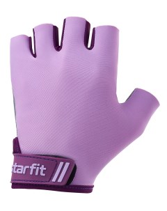 Перчатки для фитнеса WG 101 фиолетовый Starfit