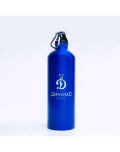 Бутылка для воды 914171 синий металлический 0 6л Фк динамо москва