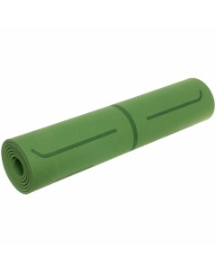 Коврик для йоги Мандала 183x61x06 см tpe зеленый Sportage