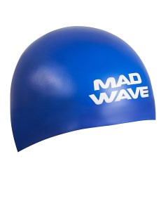 Шапочка для плавания D Cap Fina Approved L blue Mad wave