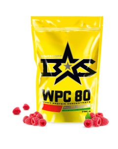 Протеин WPC 80 Whey Protein 750 г raspberry Binasport
