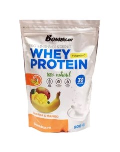 Протеин Whey Protein 900 г banana mango Bombbar