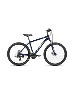 Велосипед горный 27 5 Hardi 27 5 X D 2022 года рама 18 синий бежевый Forward