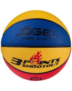Мяч баскетбольный Streets 3Points 7 1 шт Jogel
