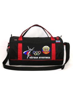 Спортивная сумка Легкая атлетика 30 литров черная Спорт сибирь