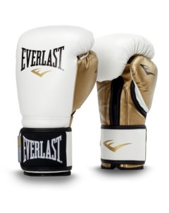 Боксерские перчатки белые 12 унций Everlast