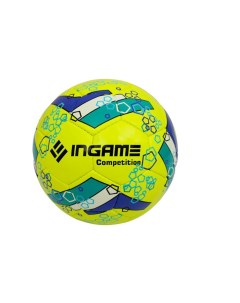 Мяч футбольный COMPETITION зеленый IFB 102 Ingame