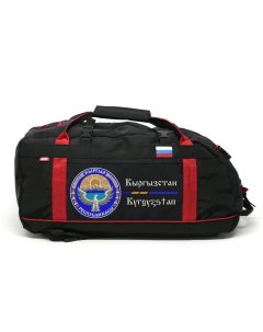 Спортивная сумка Кыргызстан 35 литров черная Спорт сибирь
