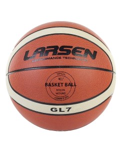 Баскетбольный мяч PVC GL7 7 brown Larsen