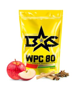 Протеин WPC 80 Whey Protein 750 г apple cinnamon Binasport
