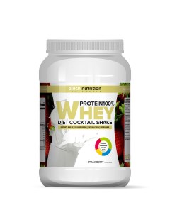 Протеин Whey Protein 100 840 гр клубника Atech nutrition