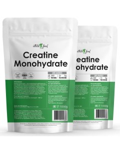 Креатин моногидрат 100 Micronized Creatine Monohydrate 2000 г Atletic food
