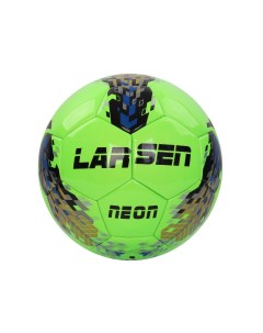 Футбольный мяч Neon 5 green Larsen