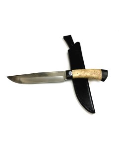 Нож Шашлычный большой Карельская Берёза клинок 95Х18 Златоуст