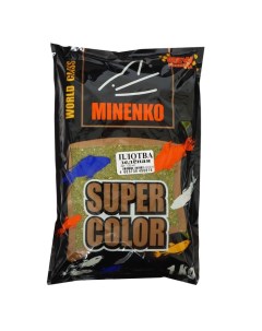 Прикормка Super Color Плотва Зелёный 1 кг Minenko