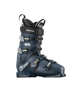 Горнолыжные ботинки S Pro 100 Petrol Blue Black 20 21 28 5 Salomon