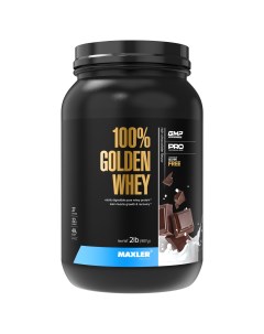 Протеин Golden Whey 908 г rich chocolate Maxler