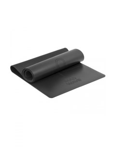Коврик для фитнеса Yoga Mat черный 183 см 4 мм Mad wave